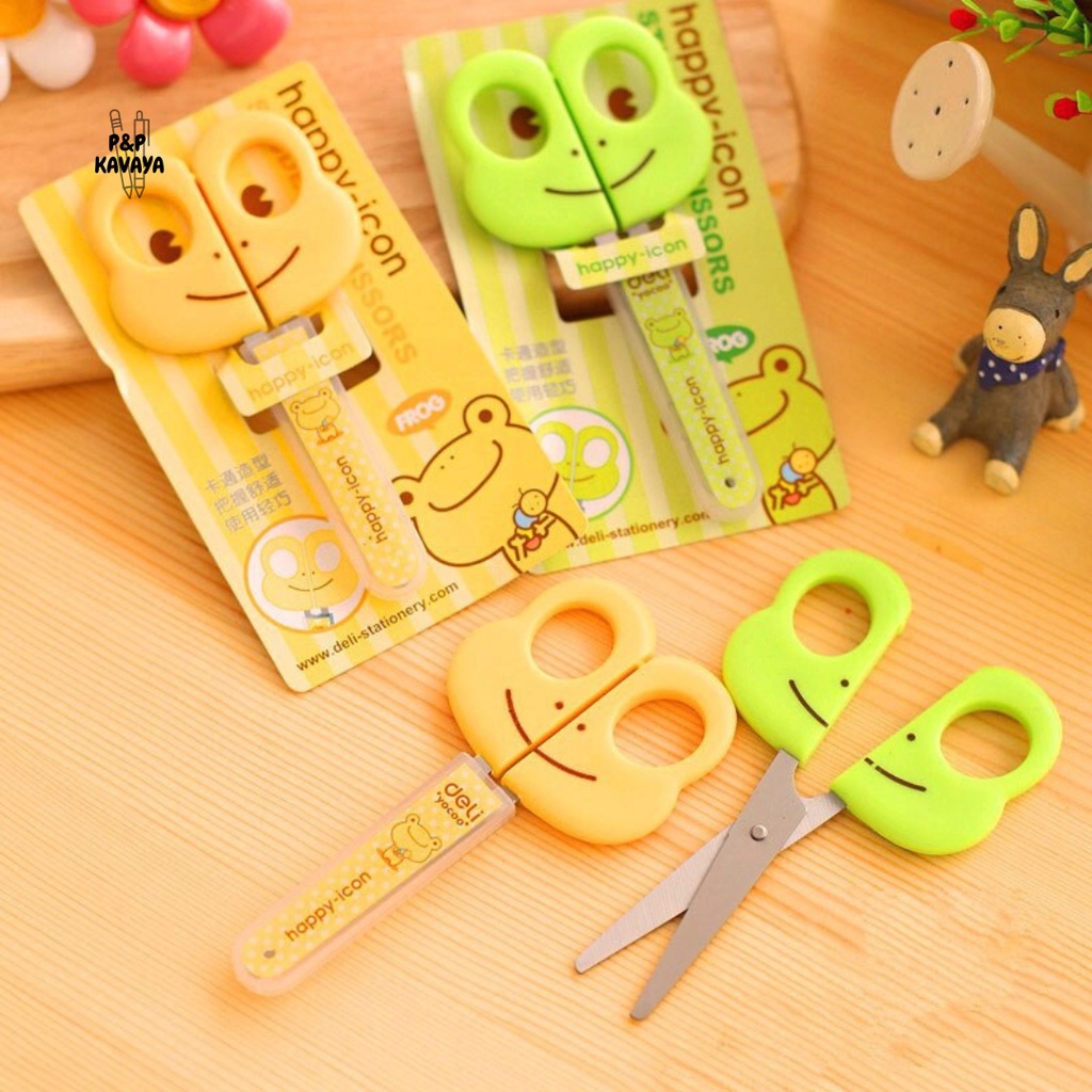 

Gunting Sekolah (School Scissors) Happy Icon 120 mm 6031