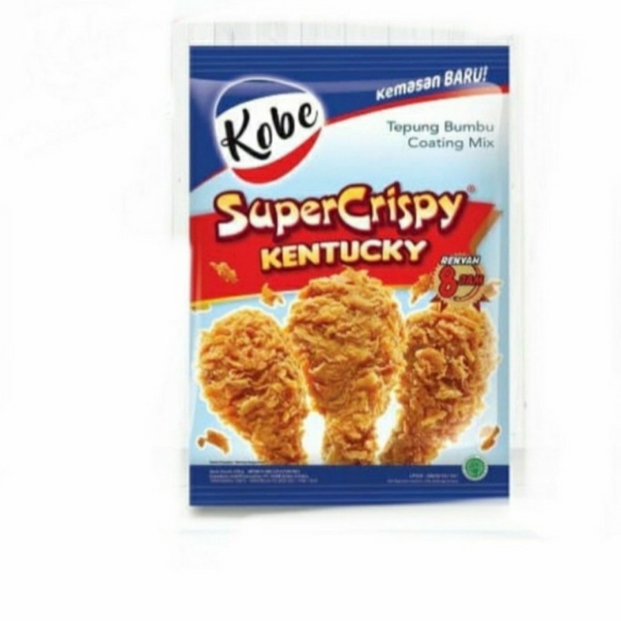 

Tepung Kobe Besar Bumbu KENTUCKY Super Crispy 200 Grm
