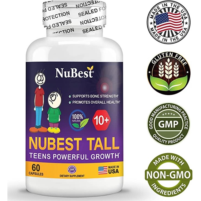 NuBest Tall Suplemen Penambah Tinggi / Grow Taller Herbal Supplements