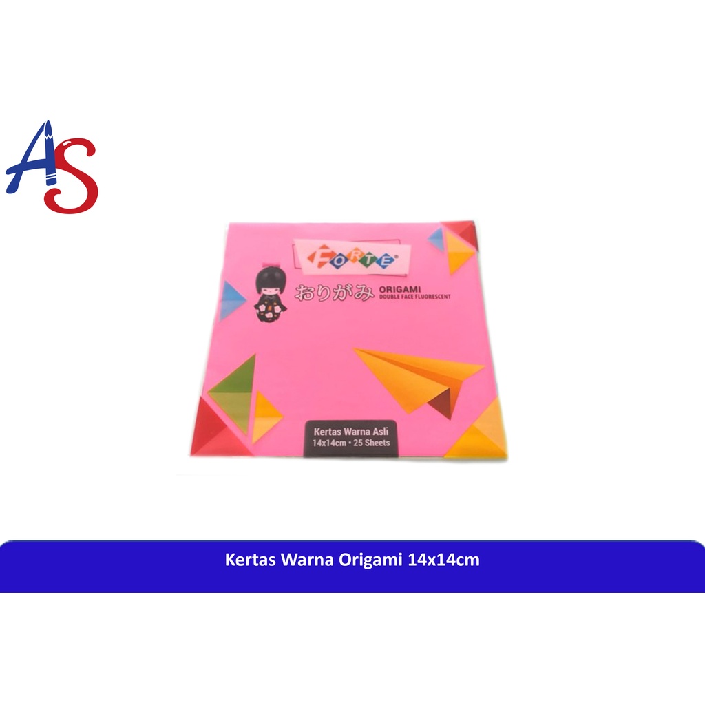 

Kertas Origami Warna Forte 14x14cm