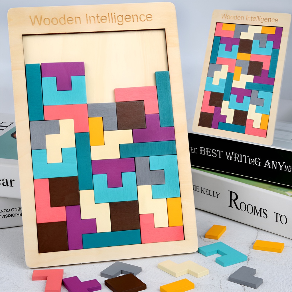 Tetris Puzzle Brain Game | Mainan Edukasi Anak Laki Laki | Mainan Terbaru 2022 | Kado Ulang Tahun Anak Perempuan