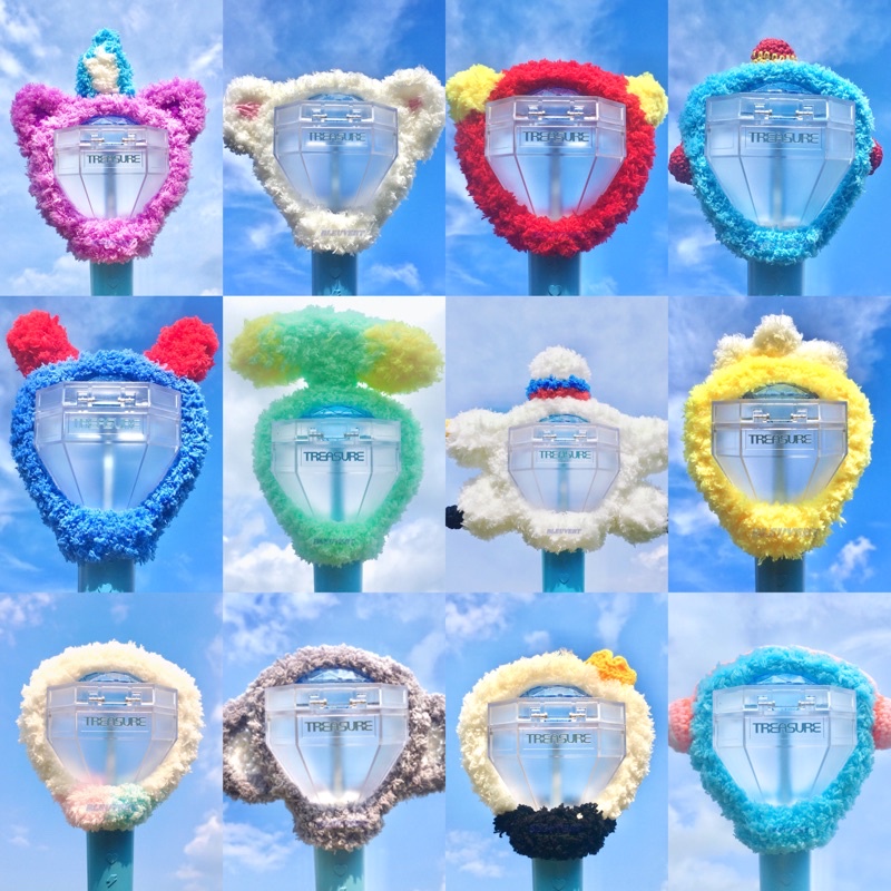 TREASURE Lightstick / TEULIGHT Cover Crochet