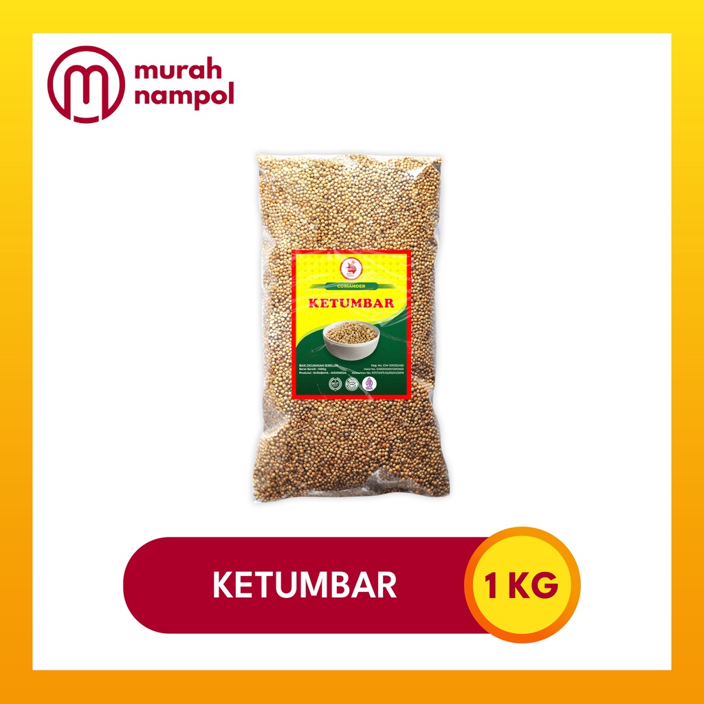 

Ketumbar Bulat Original 1Kg Cap Ratu Udang
