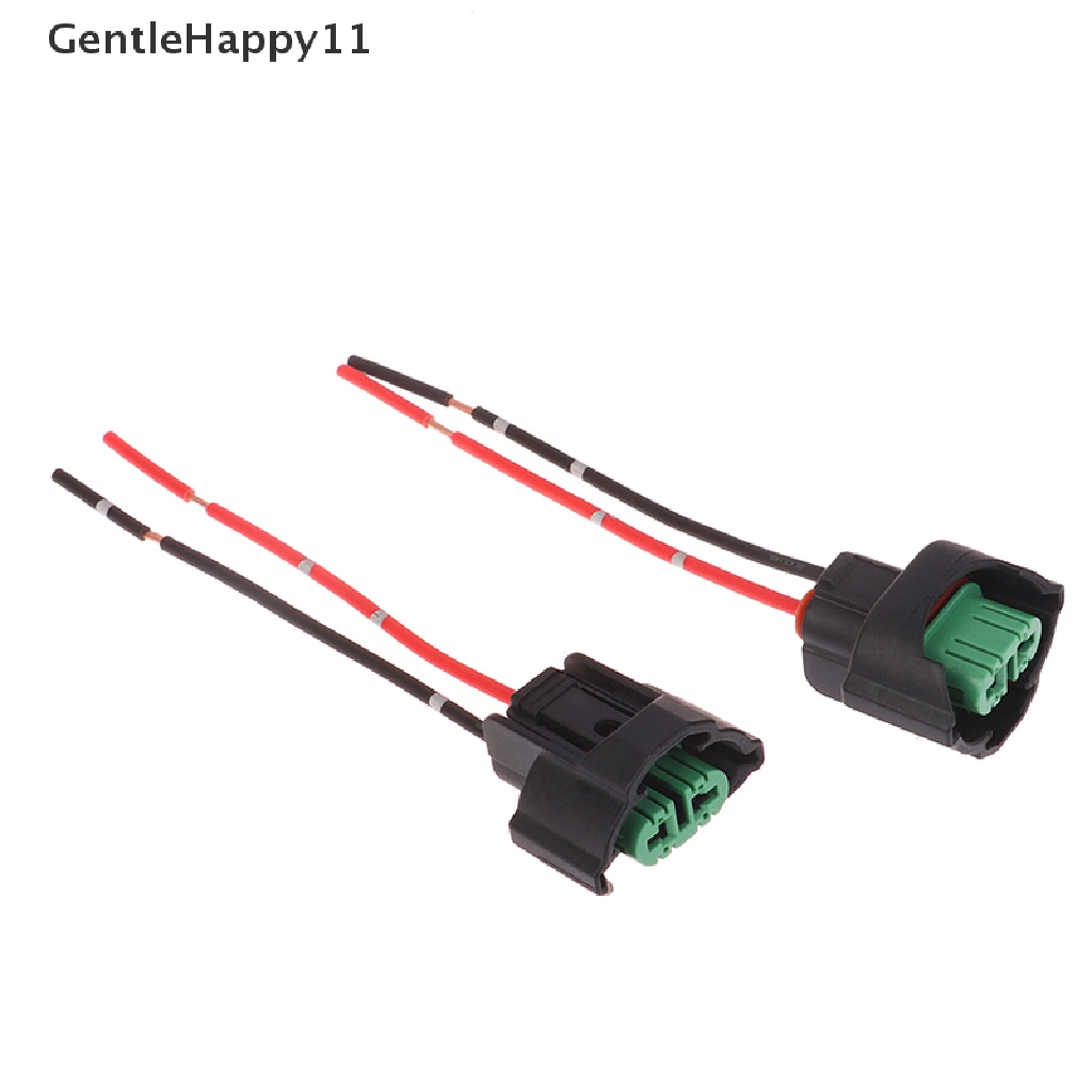 Gentlehappy 2Pcs H11 Female Connector Adapter Wiring Harness Socket Colokan Kabel Mobil Adapter id