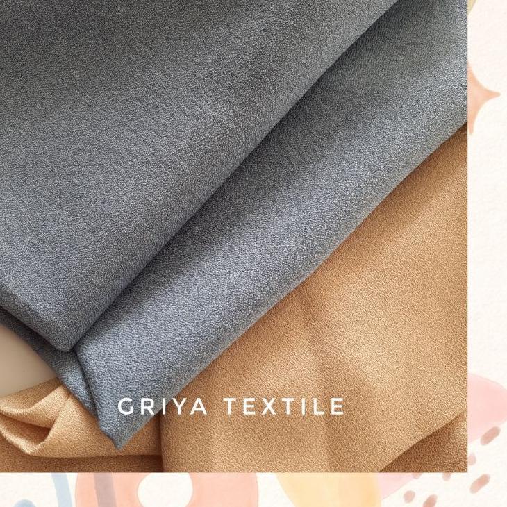 Terbaru 3.3 kain zara crepe / lady zara / crepe premium/ Queen Zara ORIGINAL