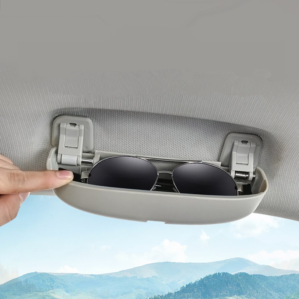 Abs Car Sunglasses Case Tempat Kacamata Untuk Toyota Highlander 2013-2021 Kotak Penyimpanan Kacamata Aksesoris