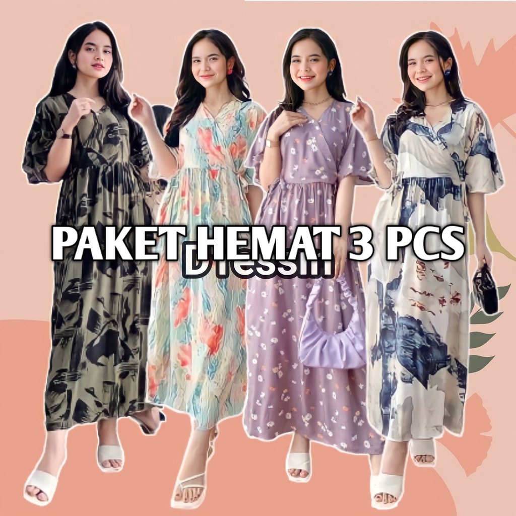 3PCS PAKET HEMAT DASTER KIMONO BUSUI