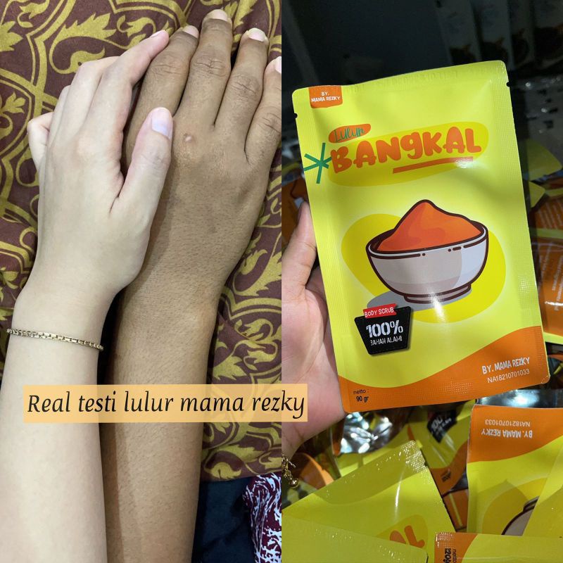 Lulur Bangkal Mama Rezky (Bundling dengan Rempah hitam)