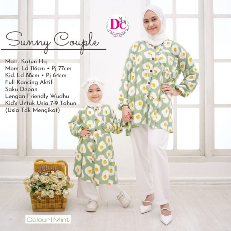 SUNNY COUPLE // COUPLE IBU ANAK BY DC FAMILY OUTLET