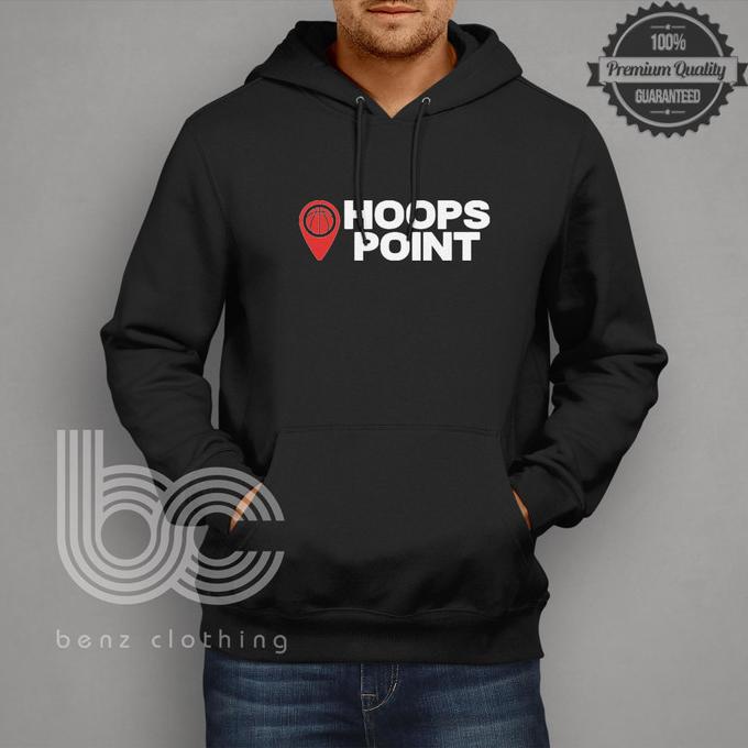 Jaket Hoodie Sweater Hoops Point Outerwear Pria Wanita Jumper Fleece Sablon Polos
