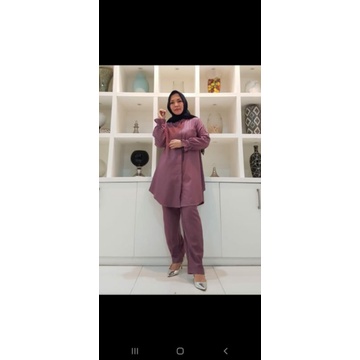 setelan celana Ima toyobo ori by Edness Kayla