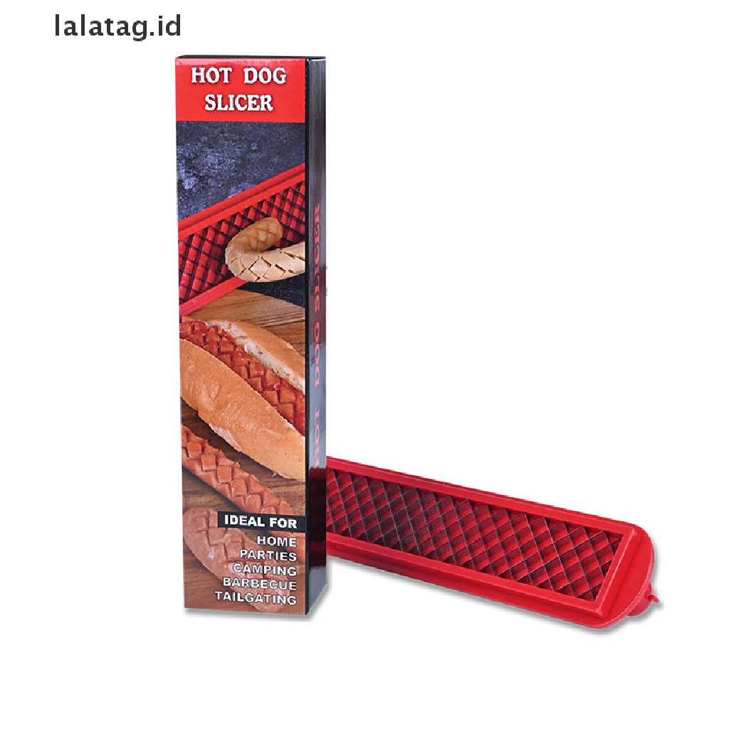 [lalatag] Hotdog Slicer Hot Dogs Cutter Alat Pengiris Sosis BBQ Portable Slot Dog Cutter [ID]