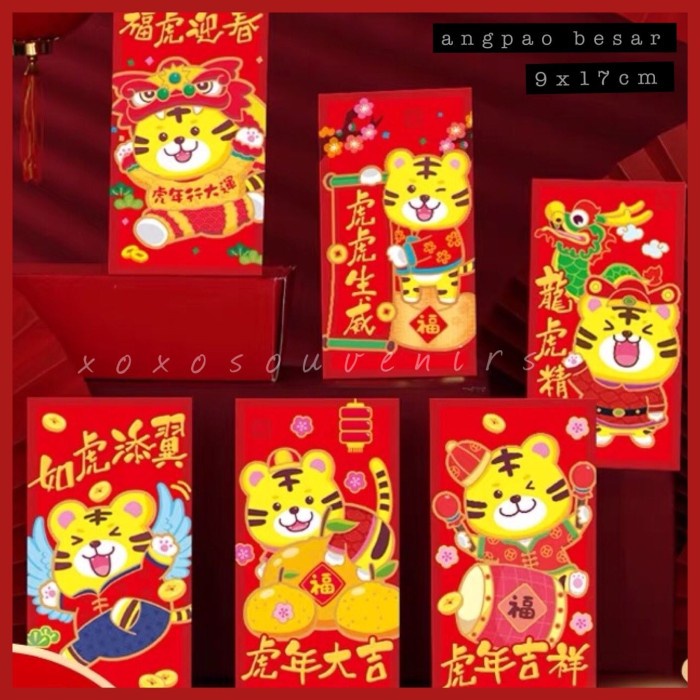 

Angpao Implek Harmau Besar 2022 isi 6pcs