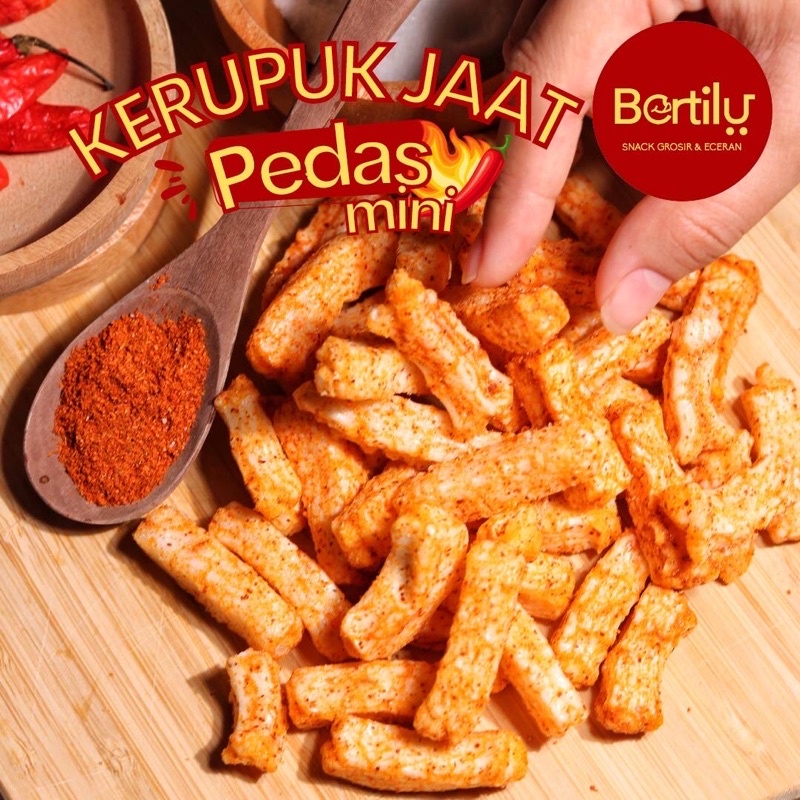 

Kerupuk Jaat Pedas Asin