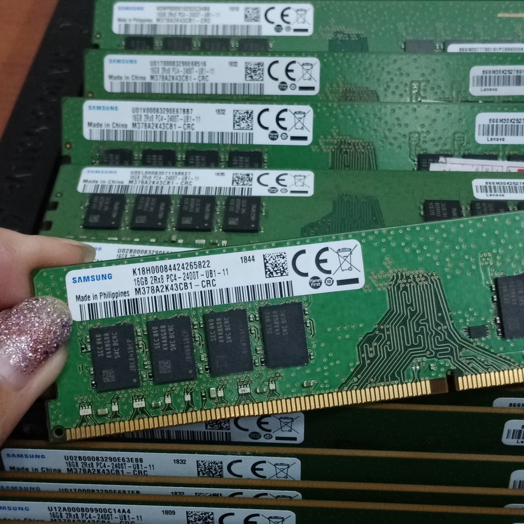 Ram memory Server Xeon DDR4 UDIMM 16GB PC4-2400T FOR DELL EMC T30/T40 SAMSUNG