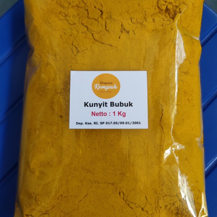 

Kunyit Bubuk Murni 1KG / Pure Turmeric Powder 1KG