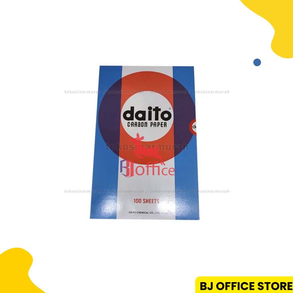 

Kertas Karbon DAITO / Carbon Paper 100 Sheet