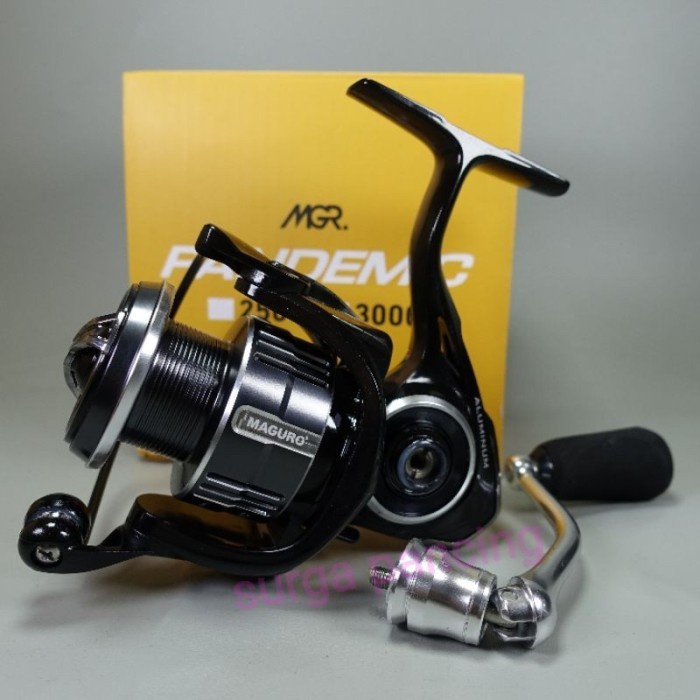 Baru Reel Maguro Virus & Pandemic 3000 Aluminum Body