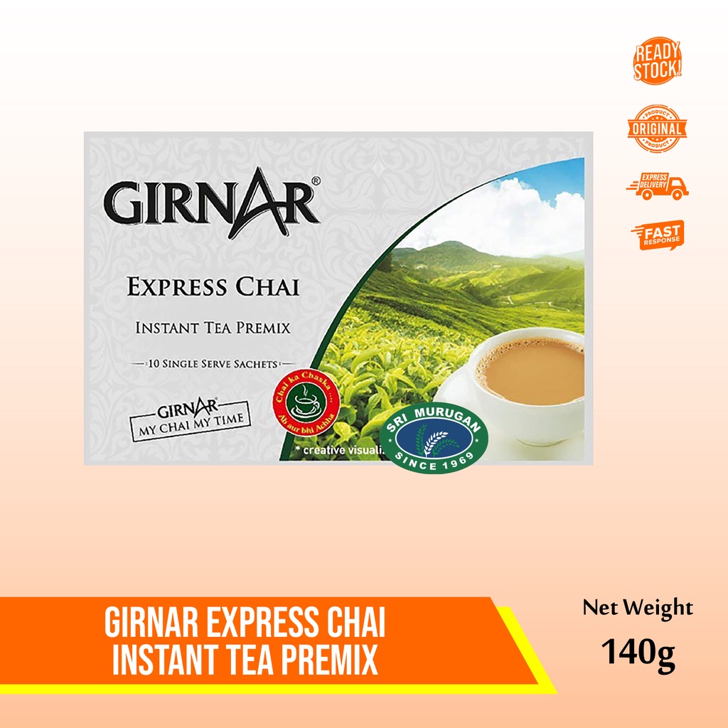 

GIRNAR EXPRESS CHAI INSTANT TEA MIX 140 GM