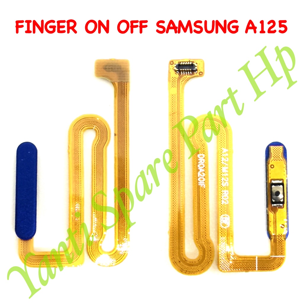 Flexible Fingerprint On Off Samsung A12 A125 Original Terlaris New