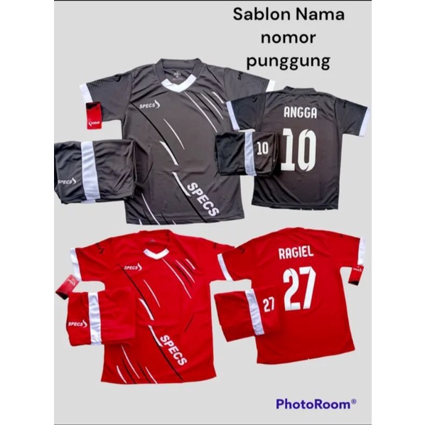 Gratis sablon nama dan nomor punggung baju bola anak cewek cewok usia 4 sampai 14 tahun nyaman dan cepat kering