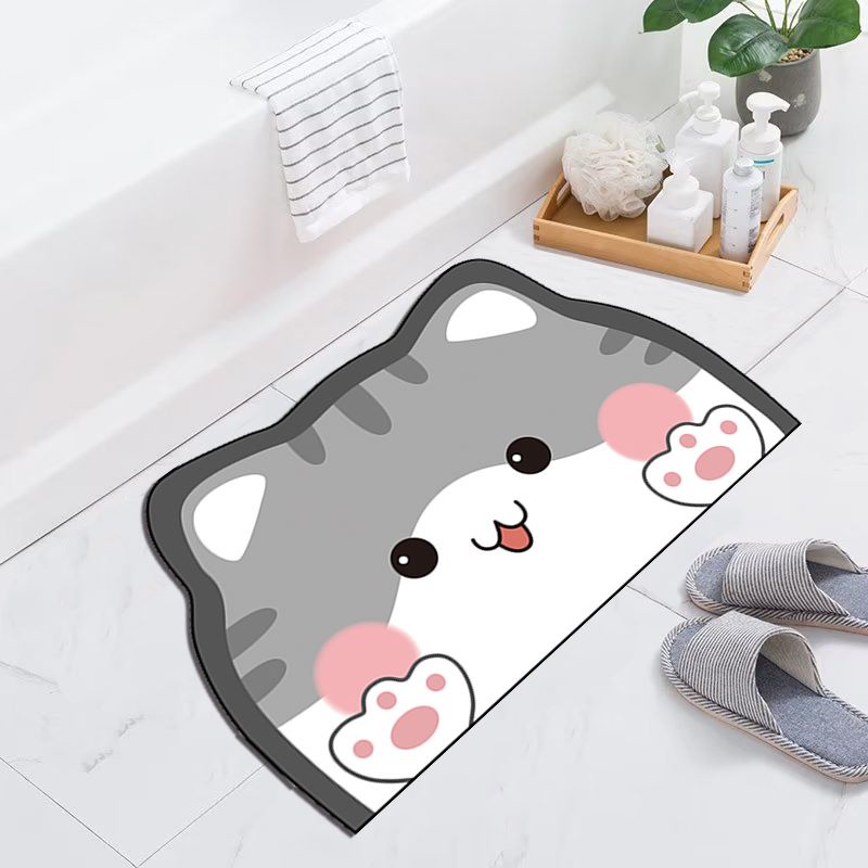 Keset Lantai Karakter Anti Slip Keset Dapur Minimalis Keset Kaki Kamar Tidur Keset Kamar Mandi Multi Tempat 40x60cm Keset Kaki Modern Kualitas Terbaik - D3A4-Motif 4