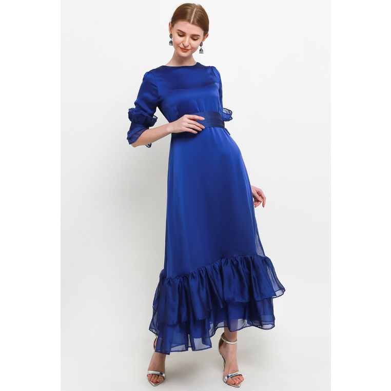 CHANIRA - Portia / Baju Gamis Wanita Motif Polos Premium-3