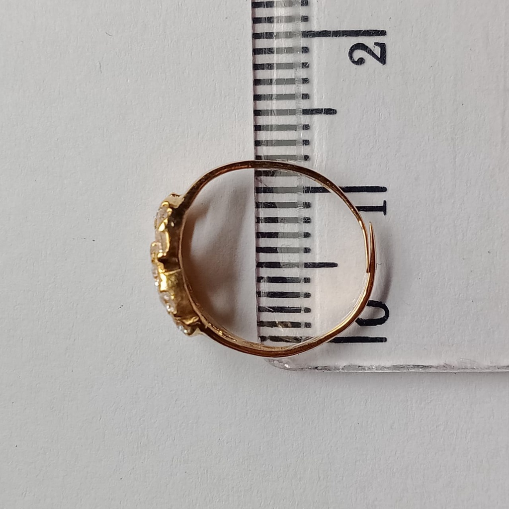 Cincin Anak Emas 17K - 1.1 gr Kadar 750 - 71