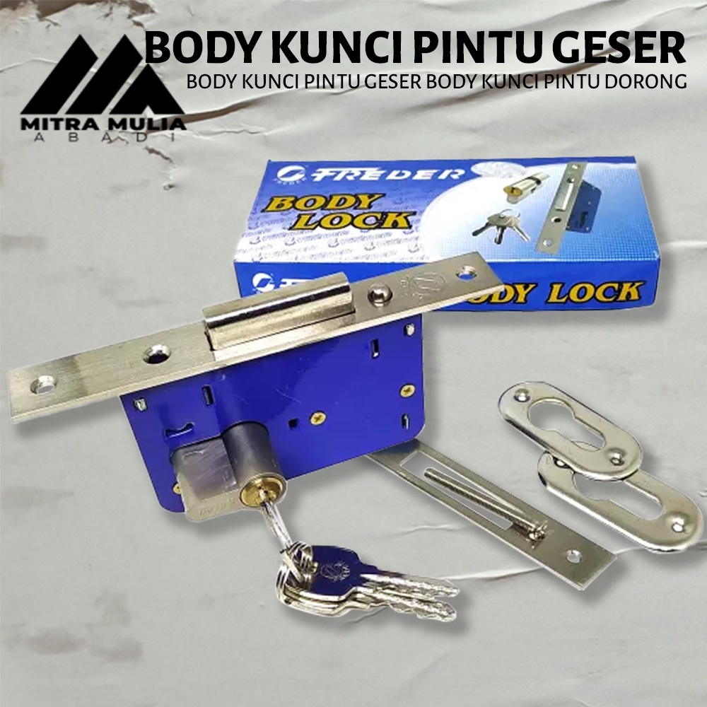 Body Kunci Pintu Geser  sliding door