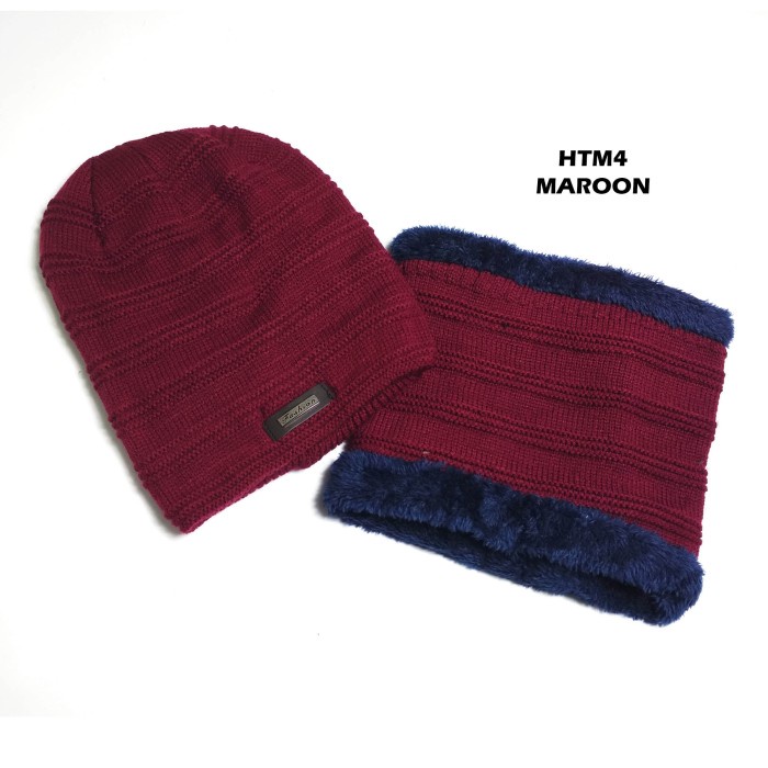 Topi Topi Kupluk &Syal Wool Winter Pria Wanita Dewasa Jerman Tekstil-Import