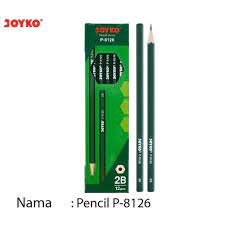 

Pensil 2B joyko P-8126 kotak isi 12 pcs
