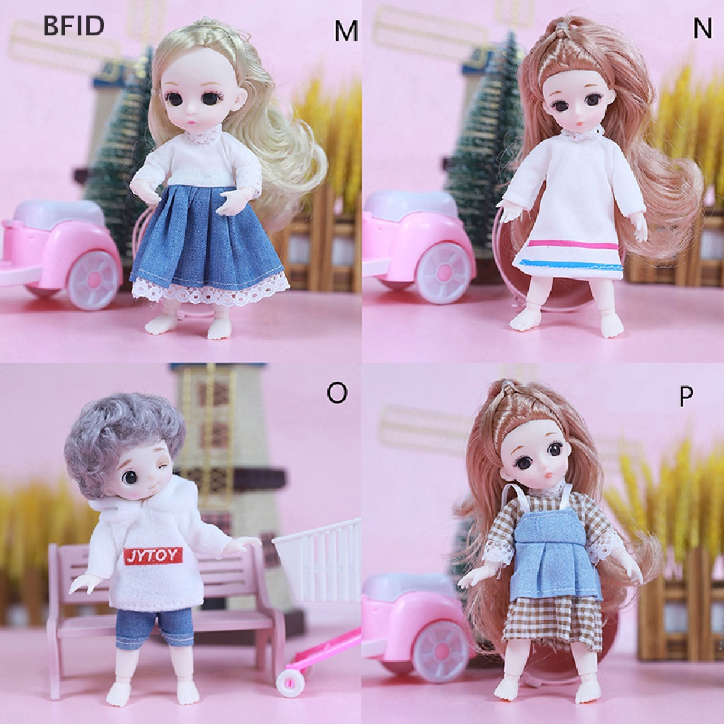 [BFID] 1set 16cm Baju Boneka Rok Universal Pakaian Anak Perempuan Mainan Aksesoris Hadiah [ID]