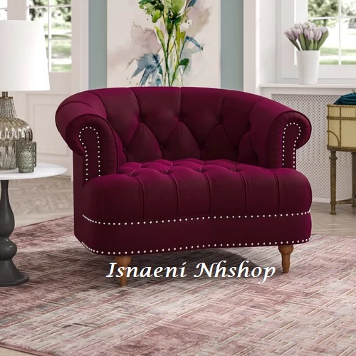 Klasik Sofa Single Seat Eropa Desain/Sofa Ruang Tamu-BERGARANSI