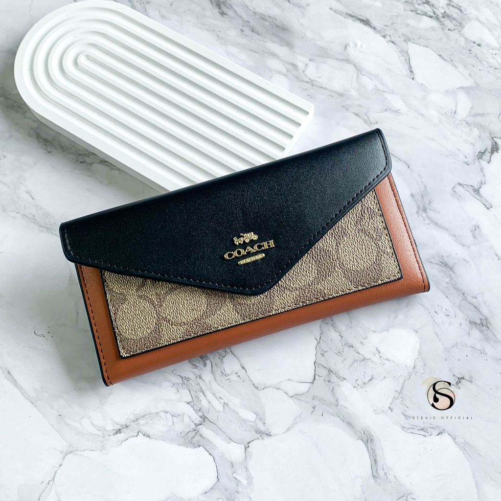 DOMPET WANITA COACH SOFT WALLET - 1215
