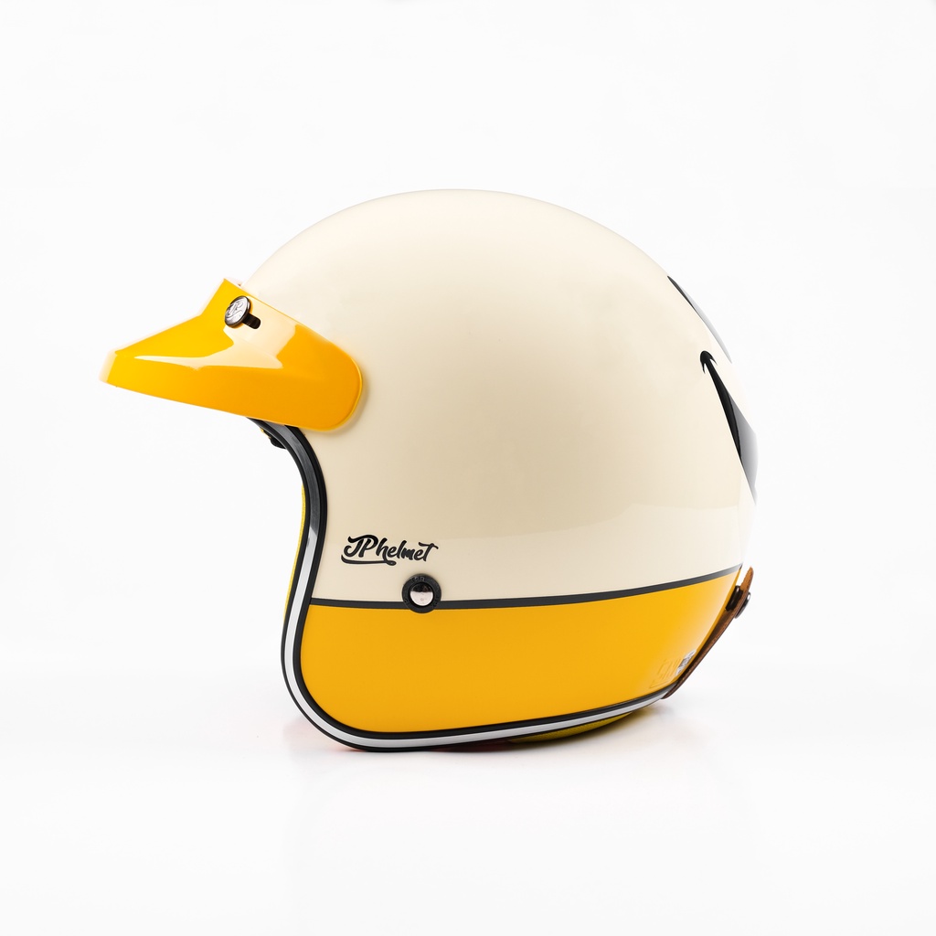 x Jpx Helmet | Retro Helm | Smile