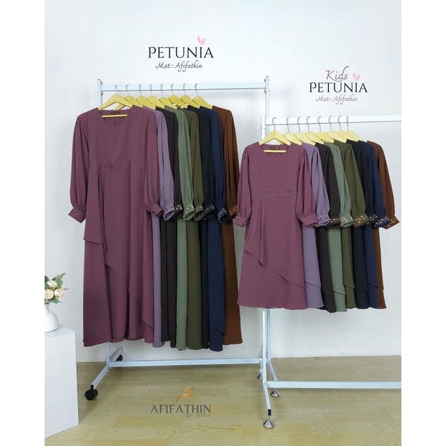Petunia Gamis Syar'i set by Afifathin Nacita