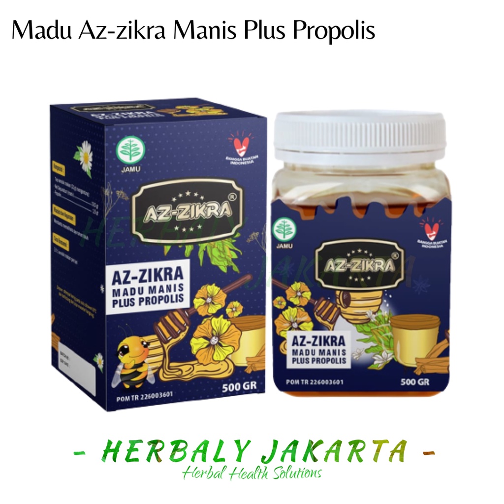 

Madu Az Zikra Manis Plus Propolis Asli Original 100%