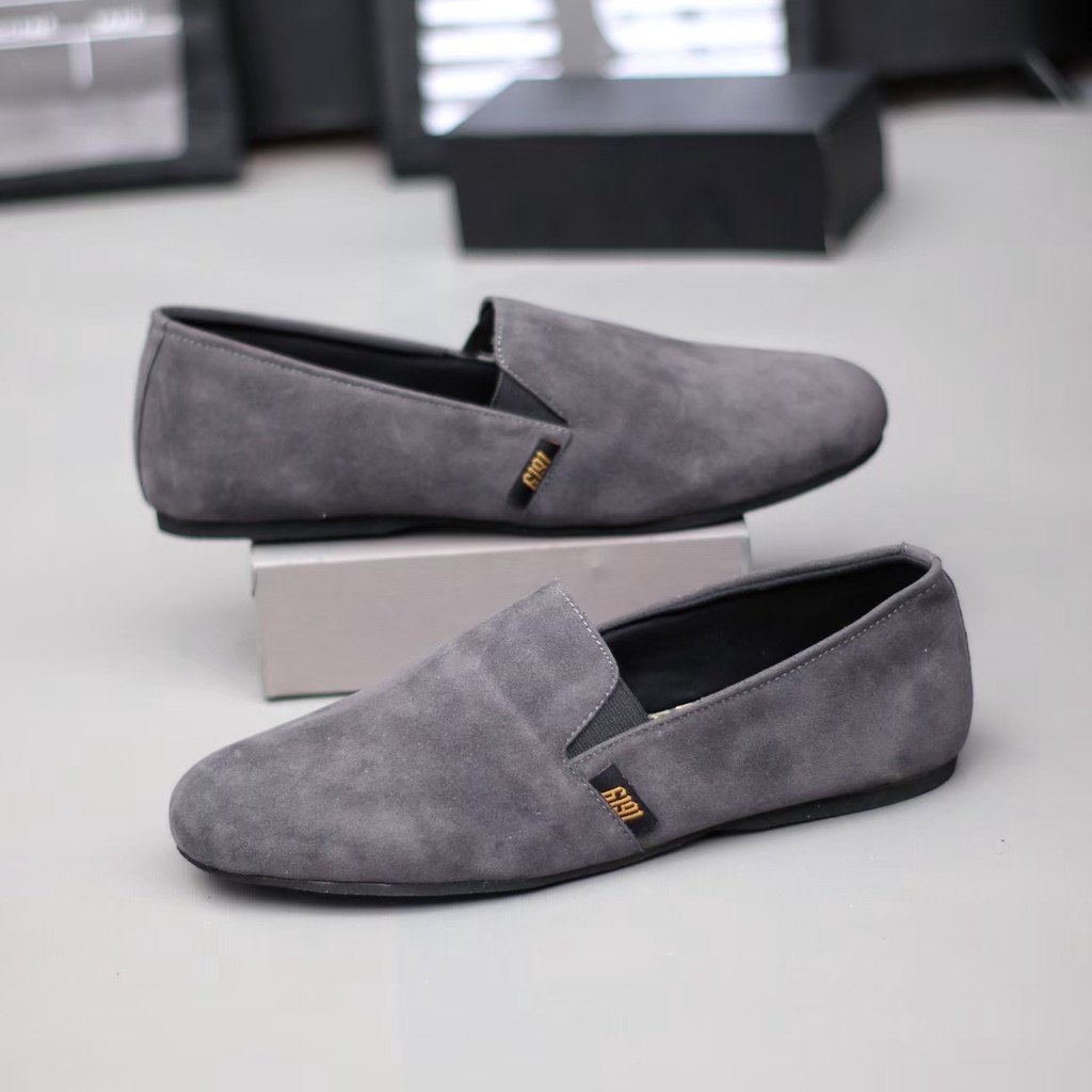 Sepatu Selop Kasual Canvas Pria Original Handmade Slip On Slop Casual Santai Jalan nongkrong Mejeng Balada Cowok OOTD Kekinian