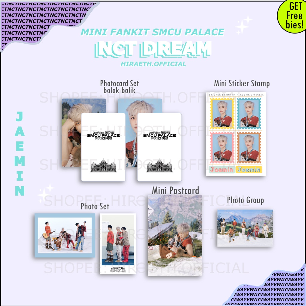 FANKIT NCT 127 DREAM WAYV IINDIVIDUAL SMCU PALACE WINTER 2022