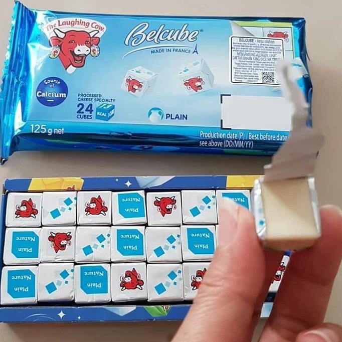 

Keluaran Terbaru.. Belcube Belcubes The Laughing Cow Keju Kotak mpasi isi 24 pcs PZ9