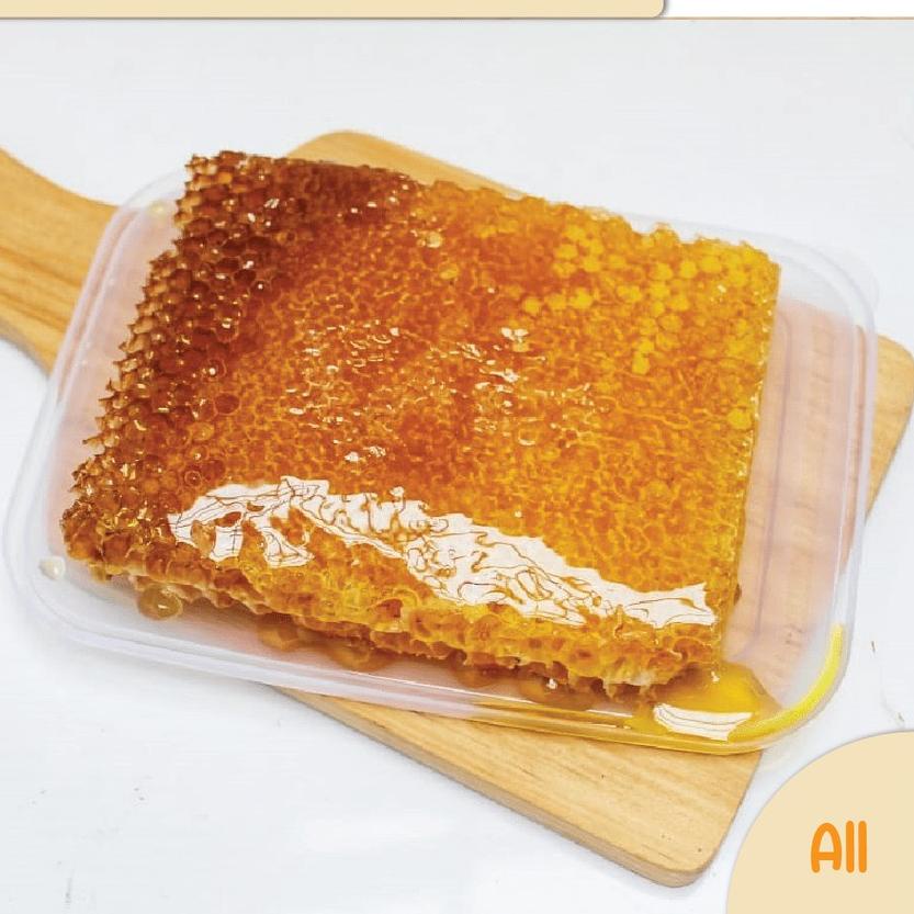 

✲ Sarang Lebah Asli Comb honey murni 500g ❈