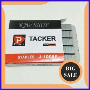 

sparepart Isi Staples Tembak 8mm J-1008F Isi 1000 pcs - Gun Tacker Refill Stapler 8 mm Tracker 1000