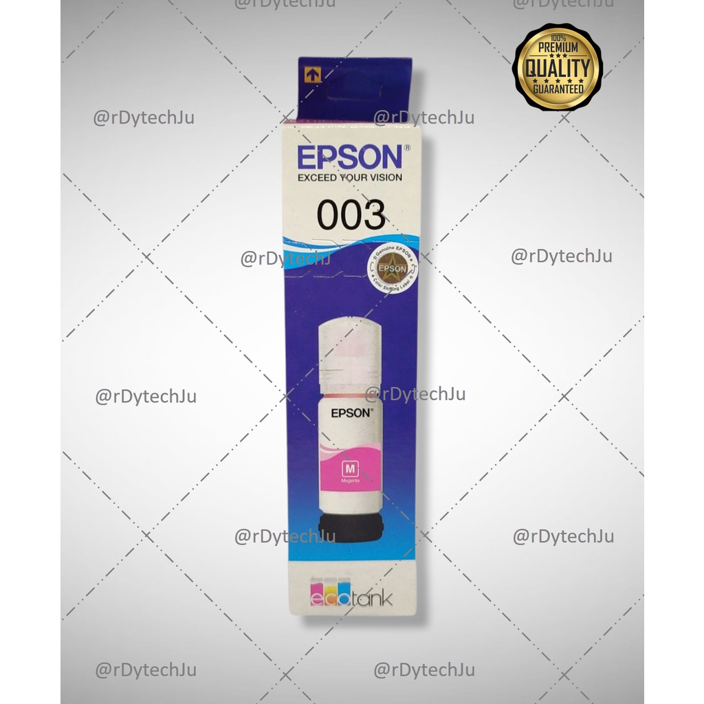 Tinta Epson 003 untuk printer L1110 L5190 L3101 L3110 L3150 PREMIUM QUALITY