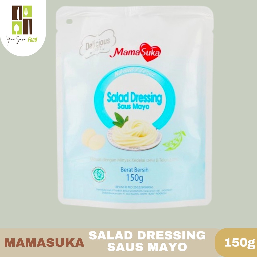 Mamasuka Salad Dressing Sachet 100gr [ Saus Keju/ Wijen Sangrai/Saus Mayo/Honey Mustrad/Hot Lava]