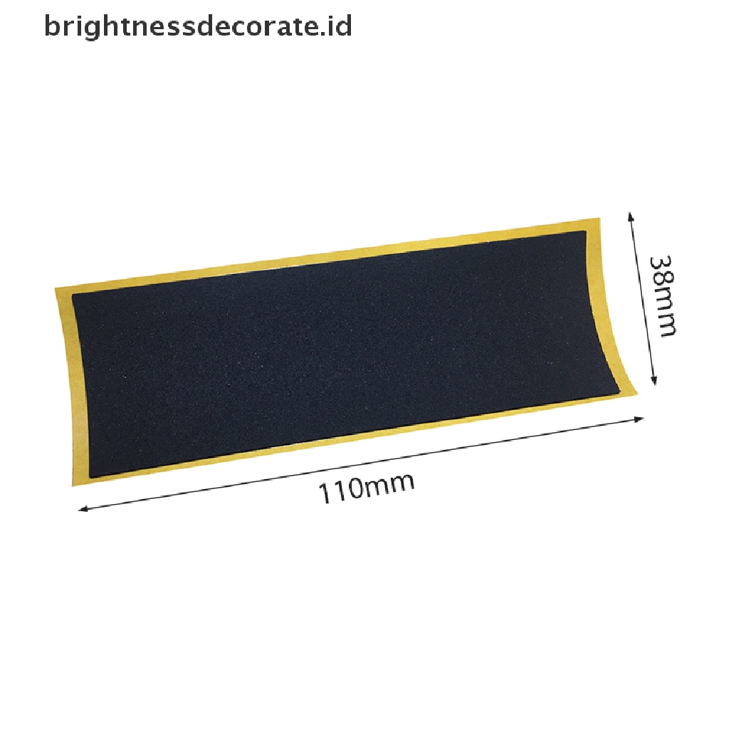 [Birth] 10pcs/lot Black Fingerboard Deck Uncut Tape Stiker Busa Hitam Grip Tape [ID]