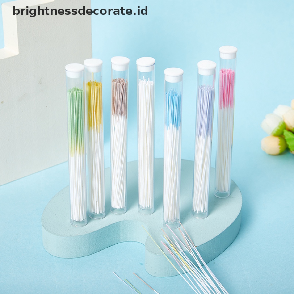 [Birth] 60/70/160pcs Set Pembersih Telinga Grass Paper Floss Ear Hole Aftercare Tools [ID]