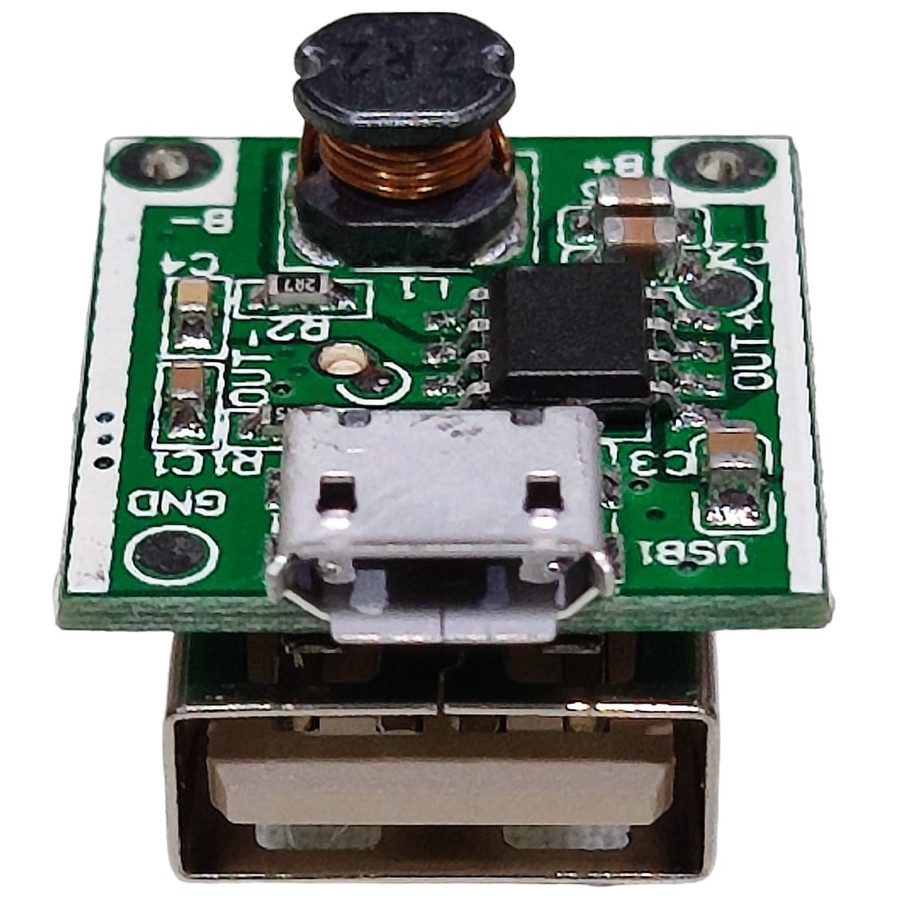 Modul Power Bank Micro USB 134N3P Charger Baterai 18650 Step Up module