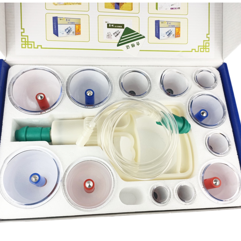 A1 Alat Bekam Kop Angin Carezoe Isi 12 Bahan Akrilik Tebal Lengkap Pompa dan Selang