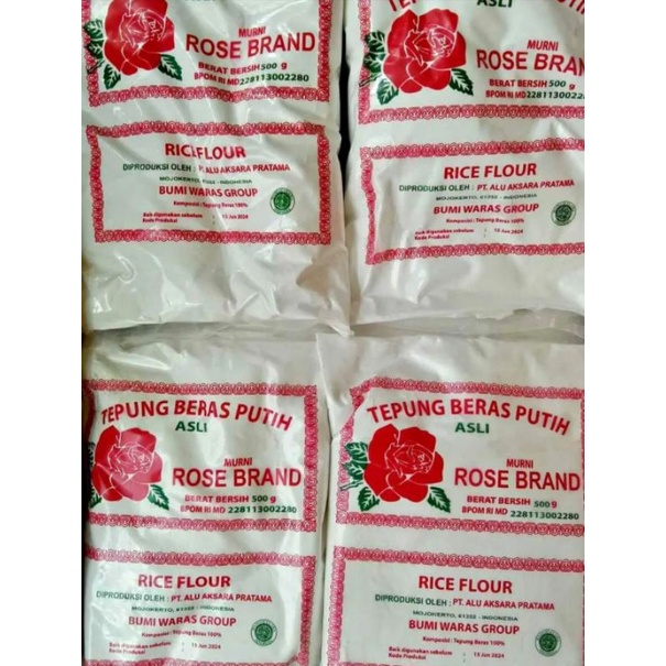 

Tepung Beras Rose Brand 500 gram