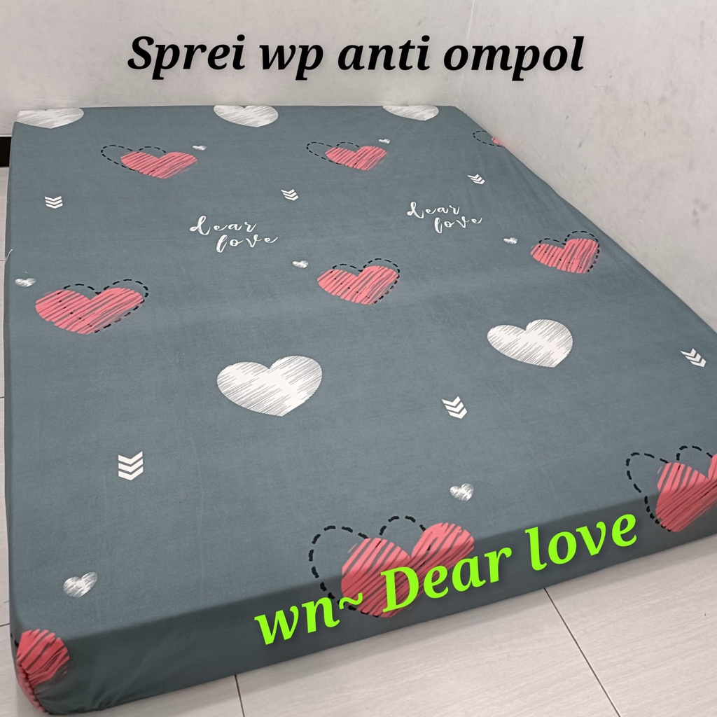 Waty grosir sprei waterproof anti ompol tanpa sarban sargul